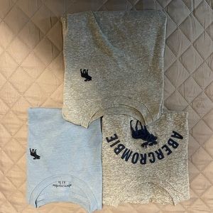 Bundle Abercrombie shirt sleeve tshirts boys size 6